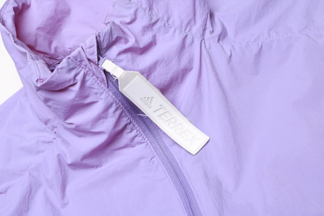 [여성 M] 아디다스 퍼플 테렉스 마이쉘터 크롭 바람막이 자켓 상품이미지2