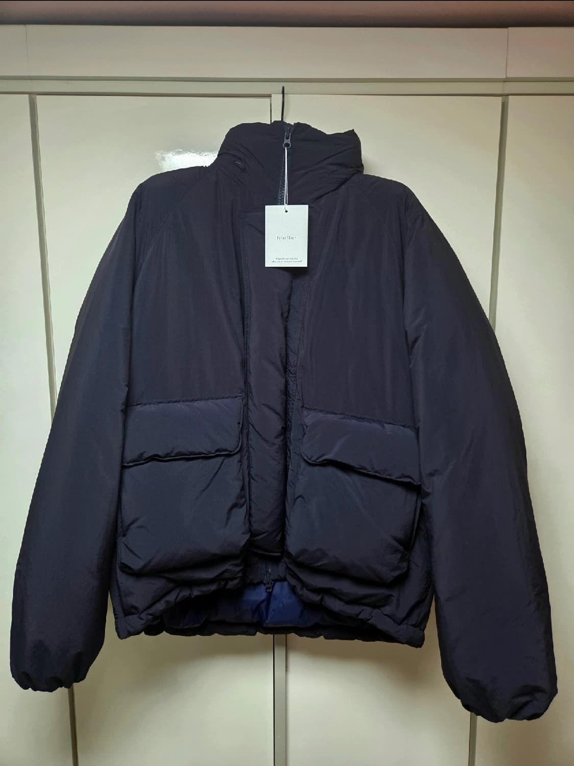 퍼스트플로어 / 플리시 다운 푸퍼 (다크네이비, 48size) 상품이미지1