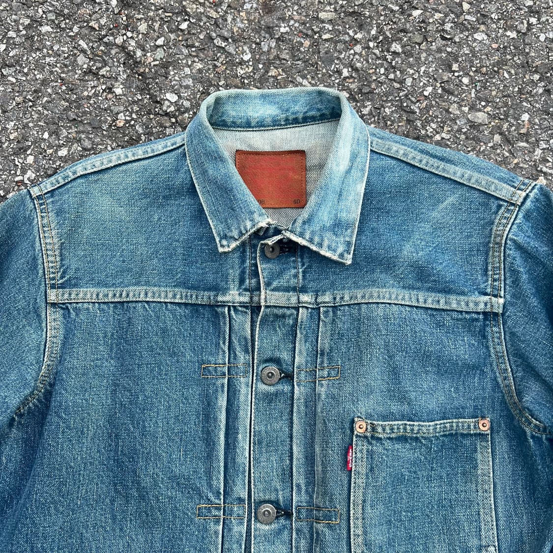 (40)  LEVIS 리바이스 1세대 빅 E 데님 자켓 90s 상품이미지2