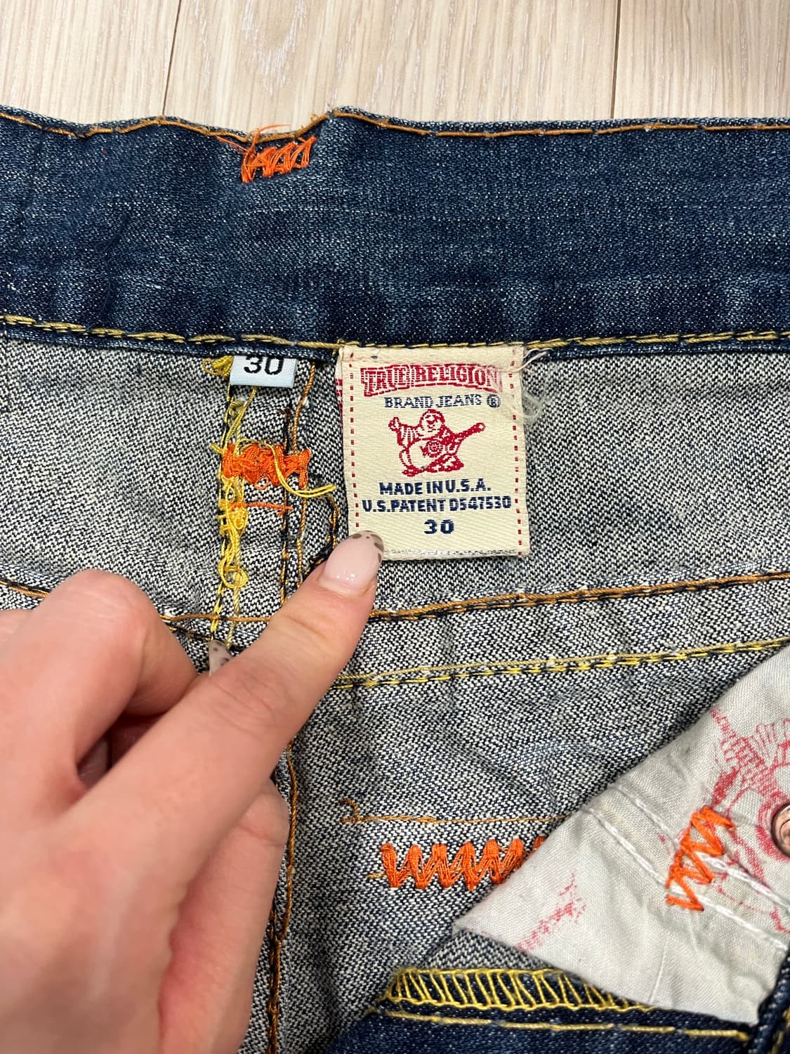 Y2K 트루릴리전 Billy Super T USA 부츠컷 30 상품이미지7