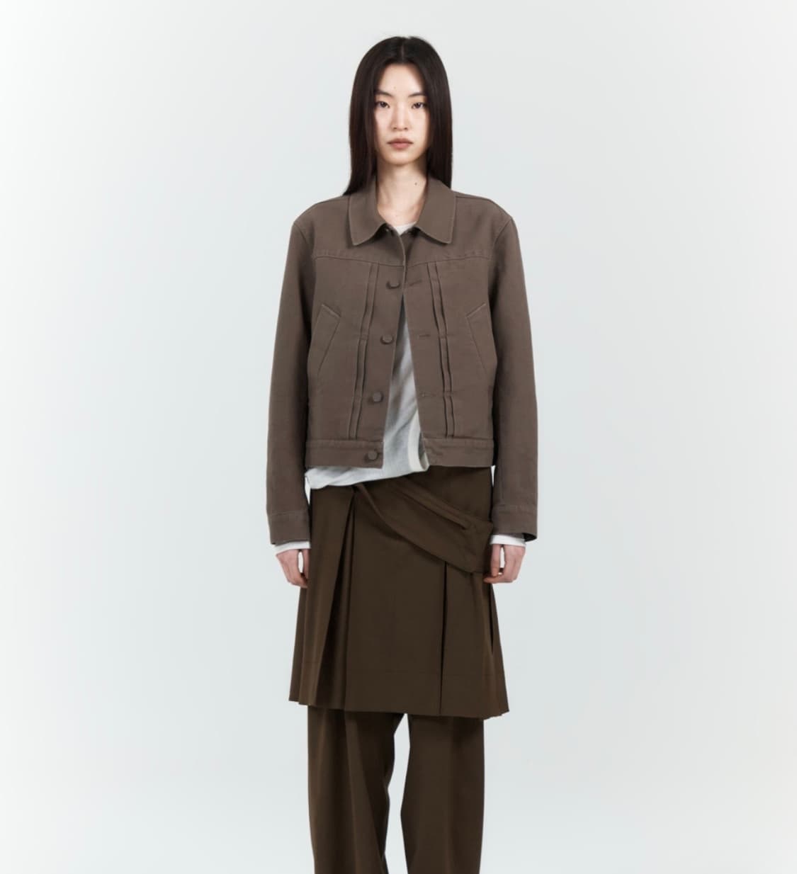 ÉÉ TRUCKER JACKET MODERN MOCHA 상품이미지7