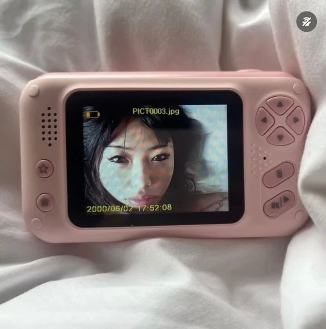 [beabadoobee 비바두비 사용] 핑크 토이카메라 상품이미지1