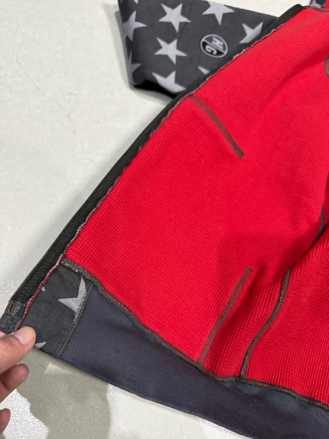 히스테릭 글래머 아카이브 무수한 별과 아이코닉 로고 후드 집업 자켓 상품이미지7