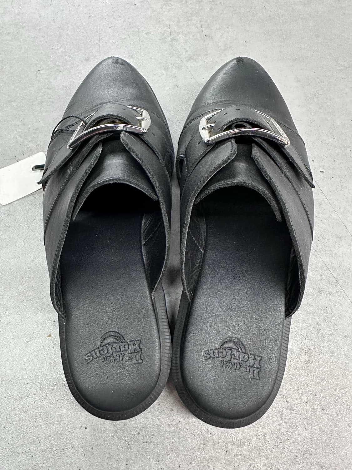 🌟닥터마틴 나이로 버클 뮬 블랙 UK6 (250)🌟 상품이미지2