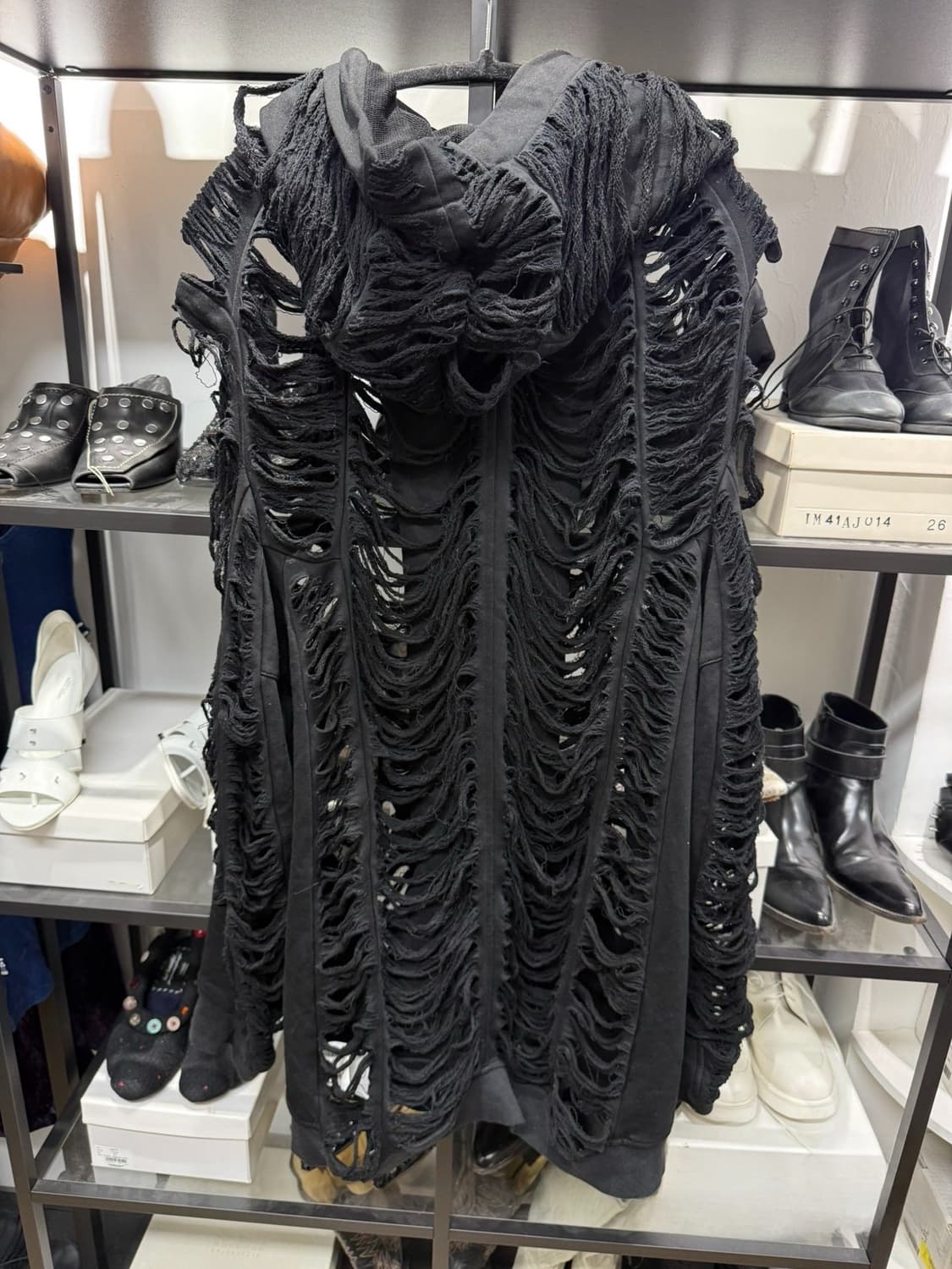 Julius 디스트레드 후드집업 3 사이즈 상품이미지5