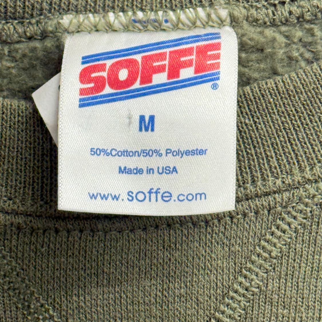 90s usa SOFFE USMC 오버핏 미군 맨투맨 (M) 상품이미지2