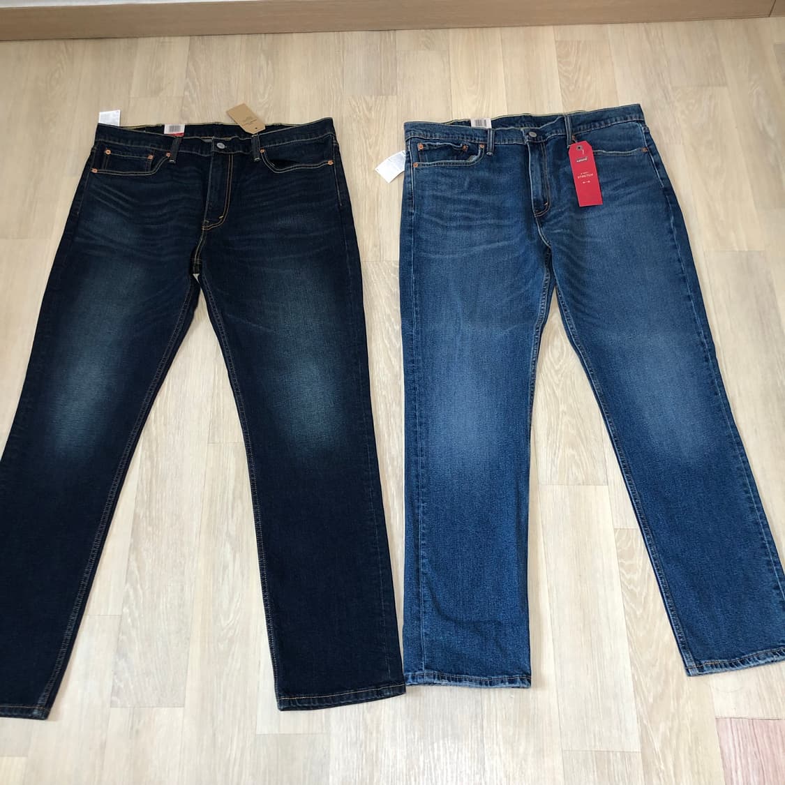 (38) 새상품 리바이스 Levi's 511 슬림핏 데님 연청 중청 2개 상품이미지2