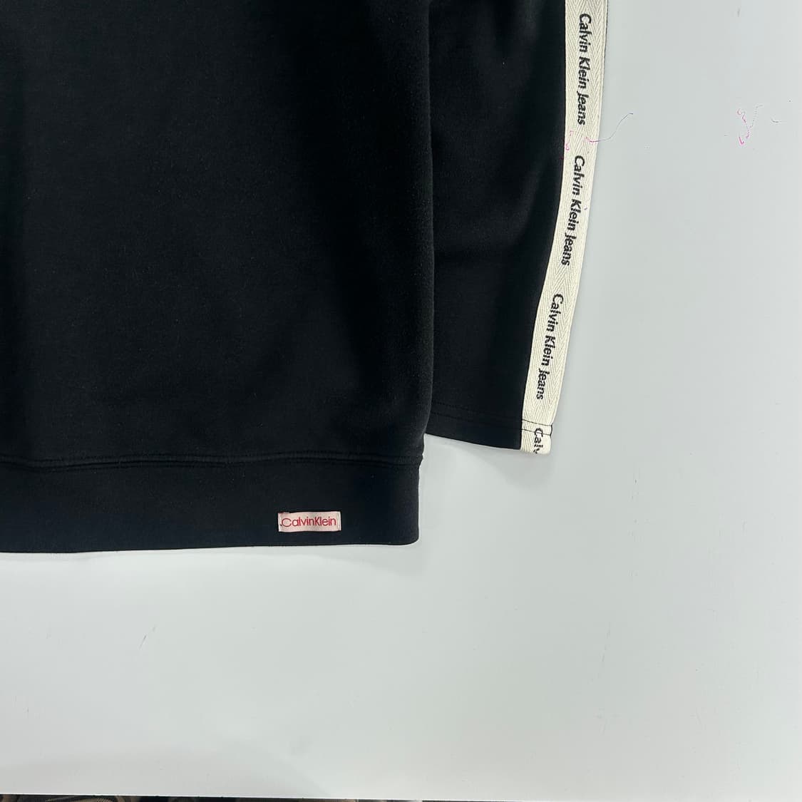 Calvin klein jeans 트랙 맨투맨 상품이미지5