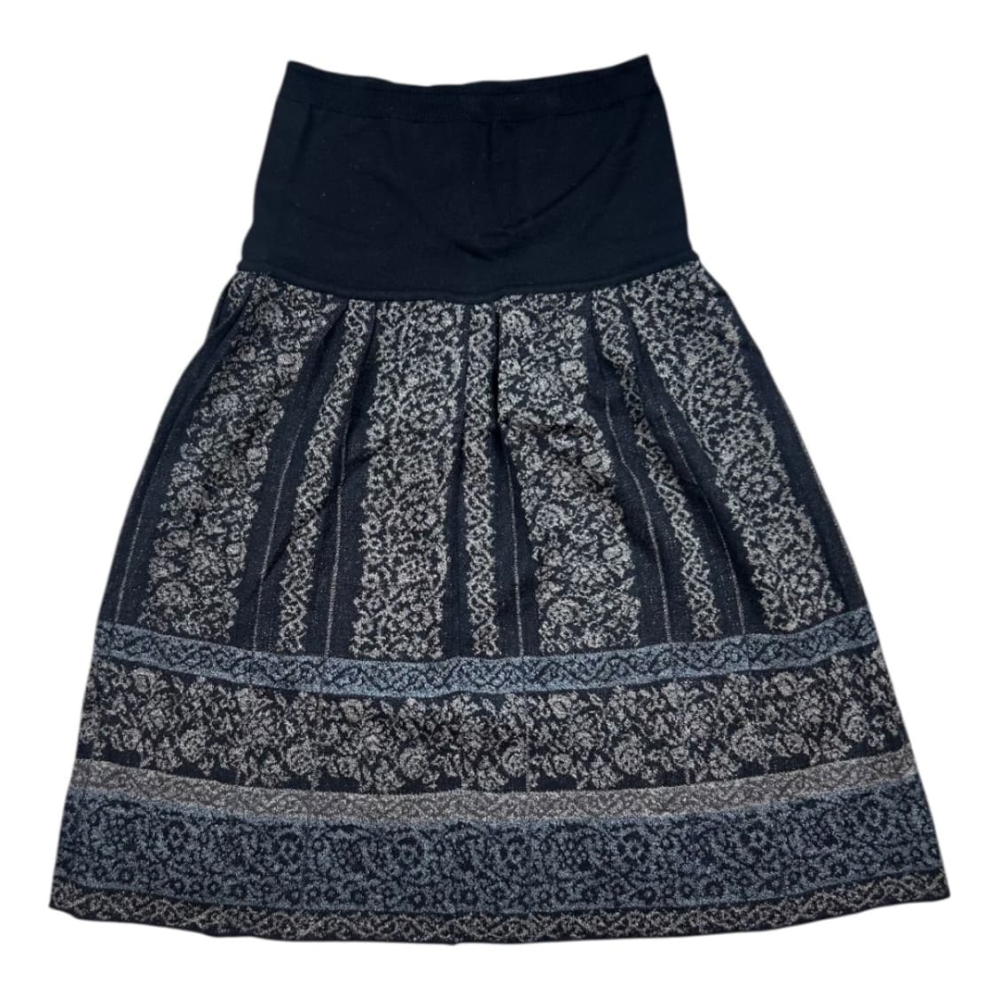 W-F) 미쏘니 자카드 니트 미디 스커트 BS-003 상품이미지1