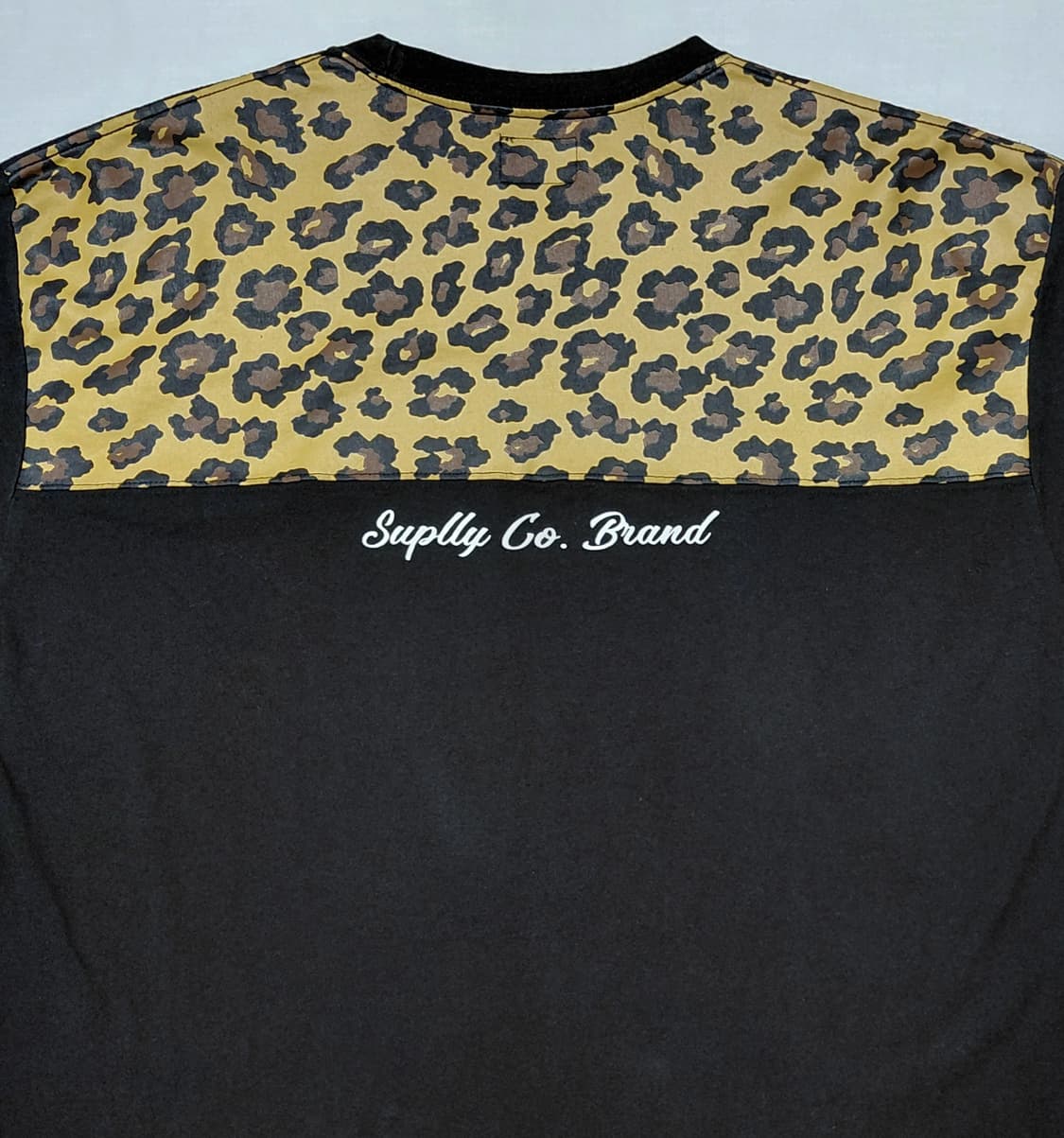 [L] 로데오 크라운즈(Rodeo Crowns) 백패널 레오파드 맨투맨 상품이미지1