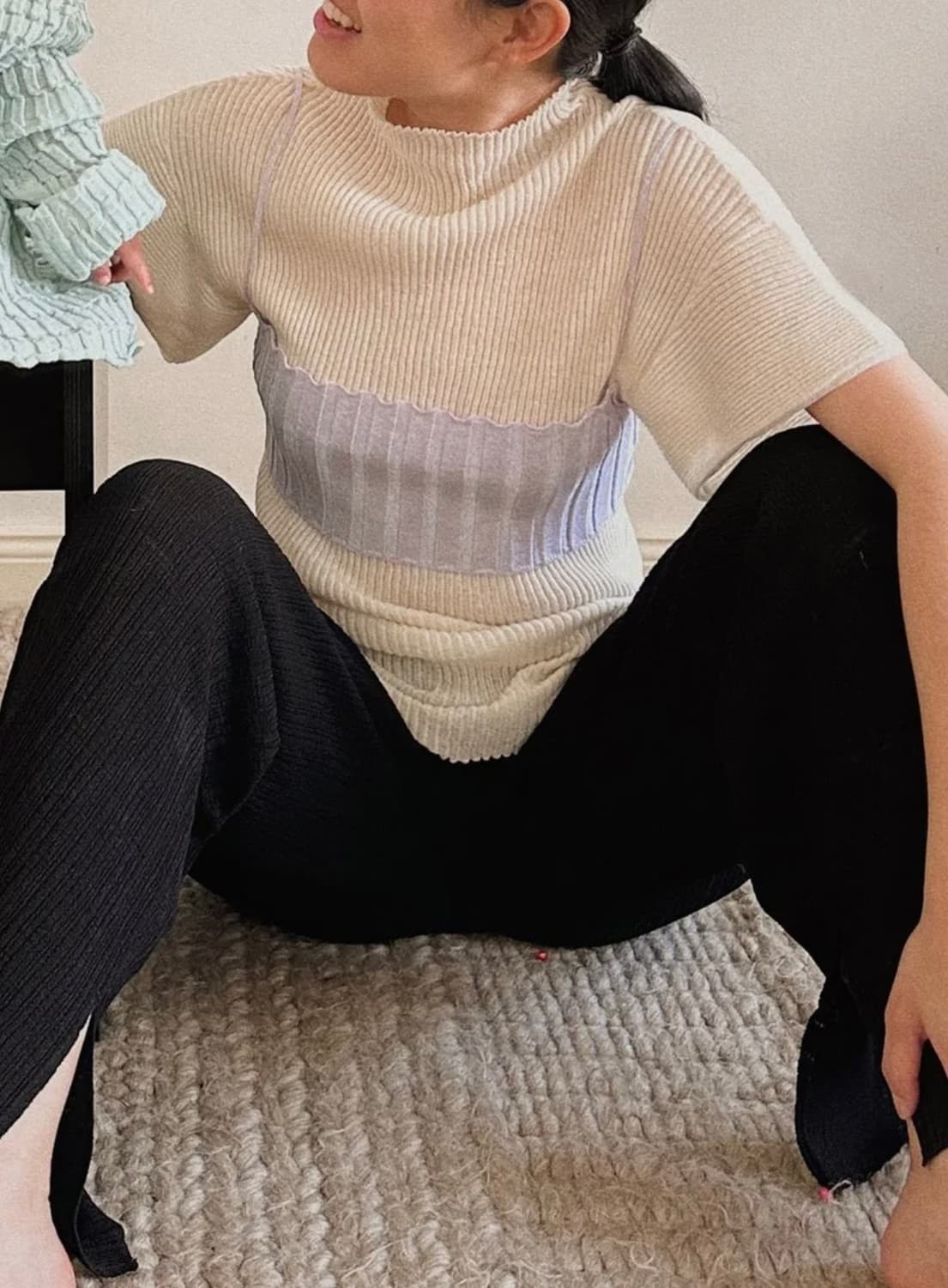 Rus 모크넥 탑 상품이미지4