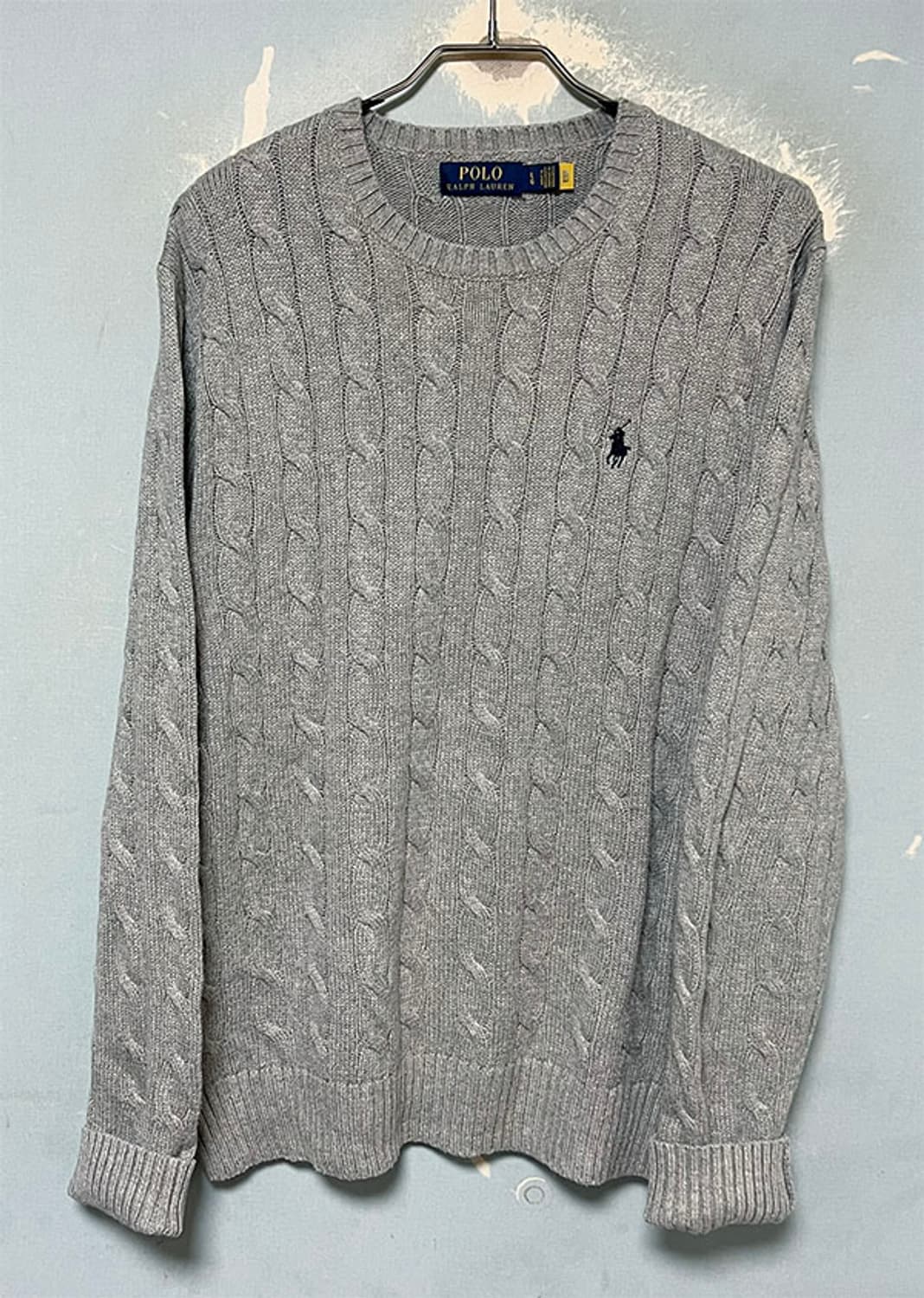 POLO 폴로 남자 꽈배기니트 기본 캐주얼 L 100  상품이미지1