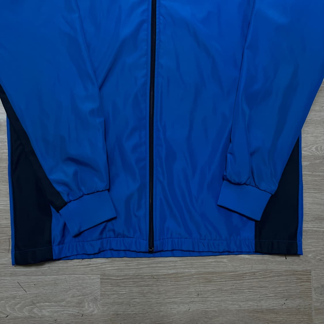 나이키 여성 스우시 로고 배색 바람막이 자켓 [블루] 3XL/115 상품이미지3