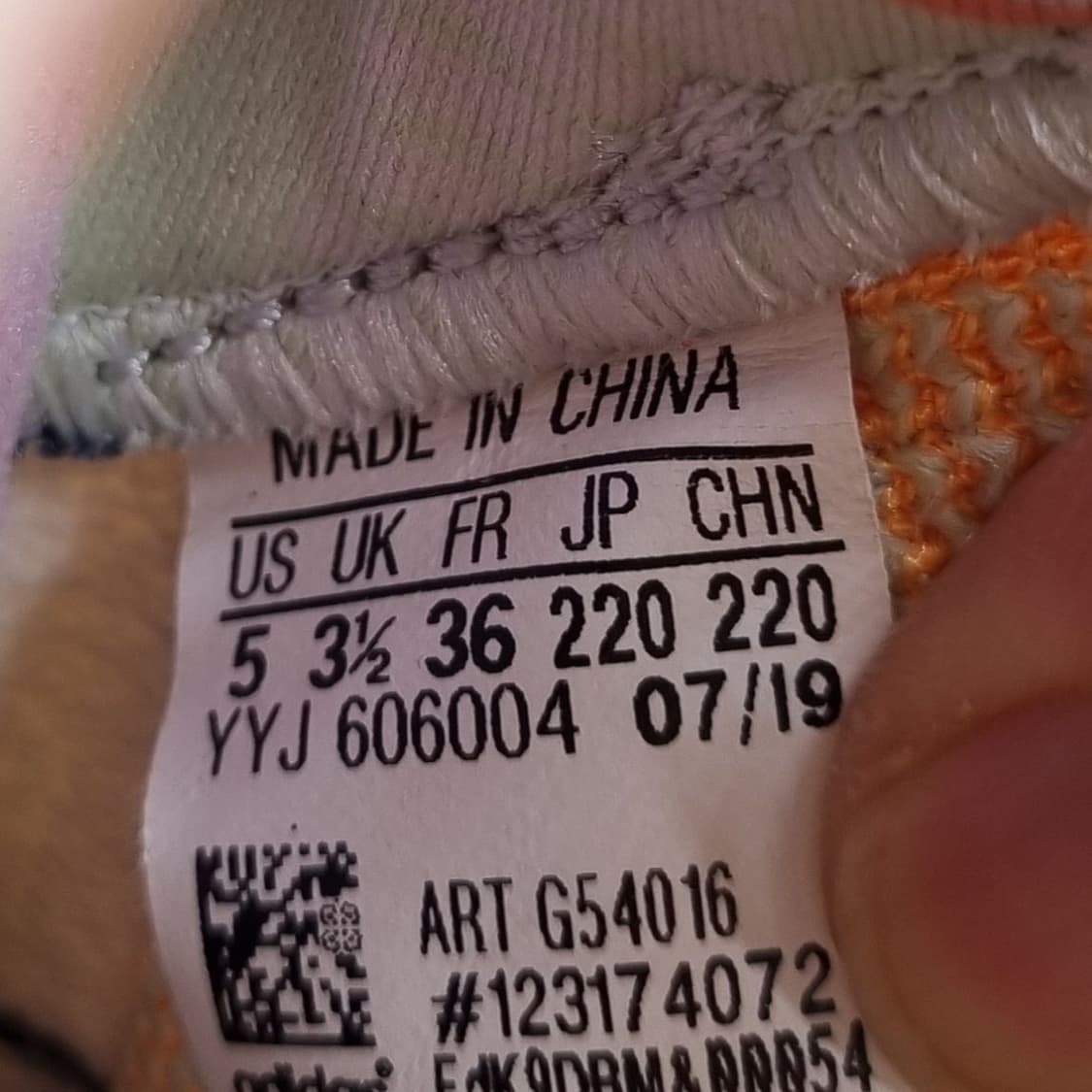 아디다스 울트라부스트19 라일락 운동화220. 상품이미지6