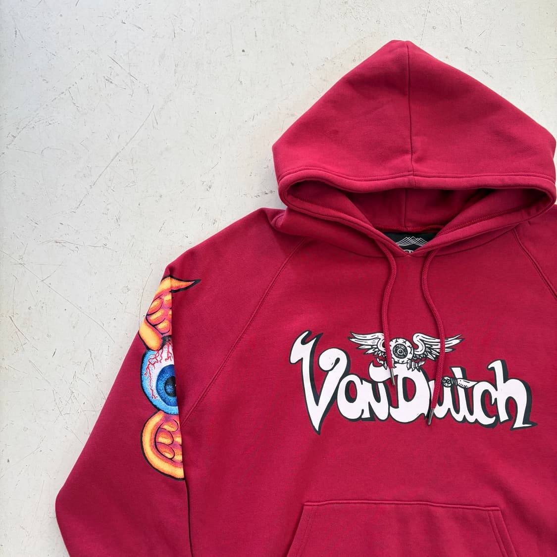 본더치 시그니처 빅로고 빈티지 후드티 L 상품이미지2