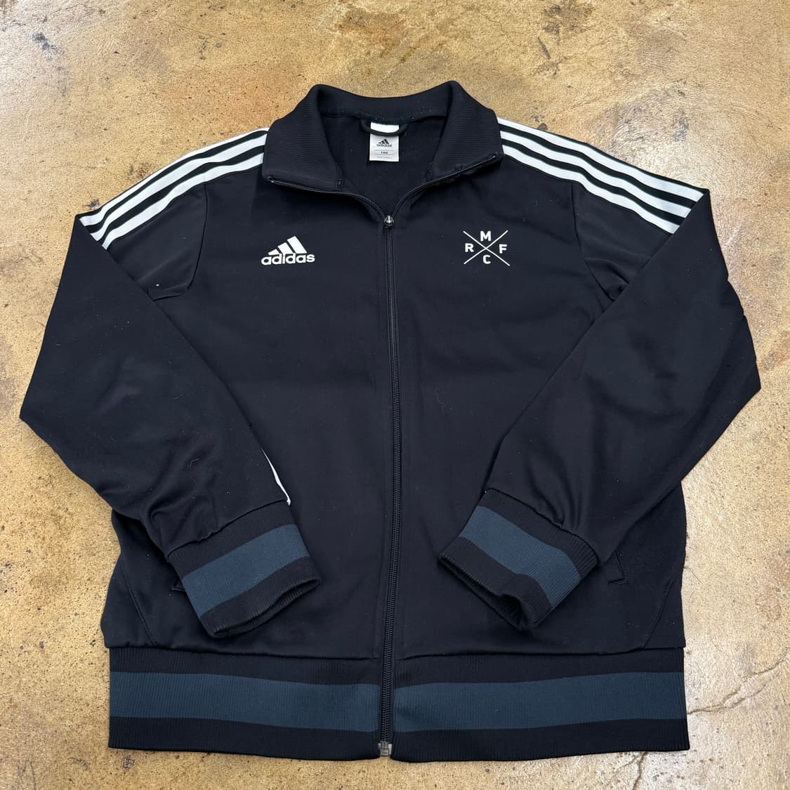 아디다스 레알 마드리드 블랙 져지 트랙탑 100 상품이미지2