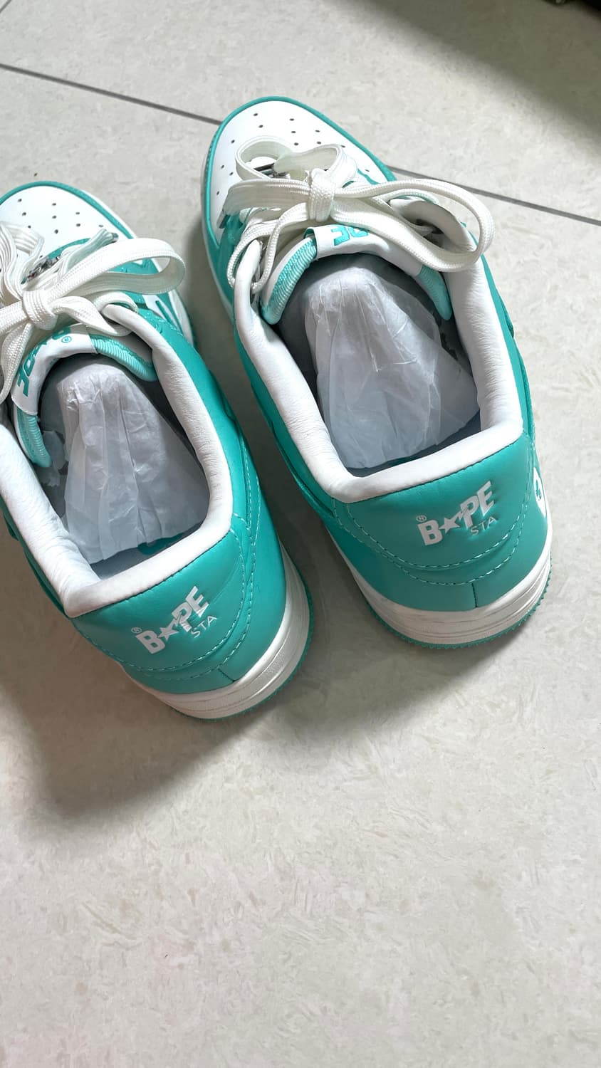 [265] 베이프 베이프스타 로우 티파니 컬러 상품이미지5