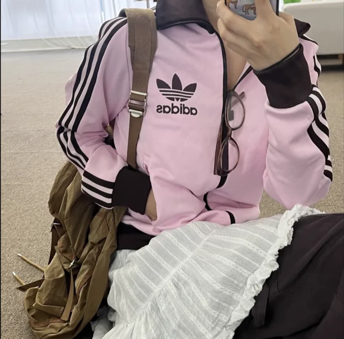 대장급🩷) 아디다스 베켄바우어 핑크 L 상품이미지2