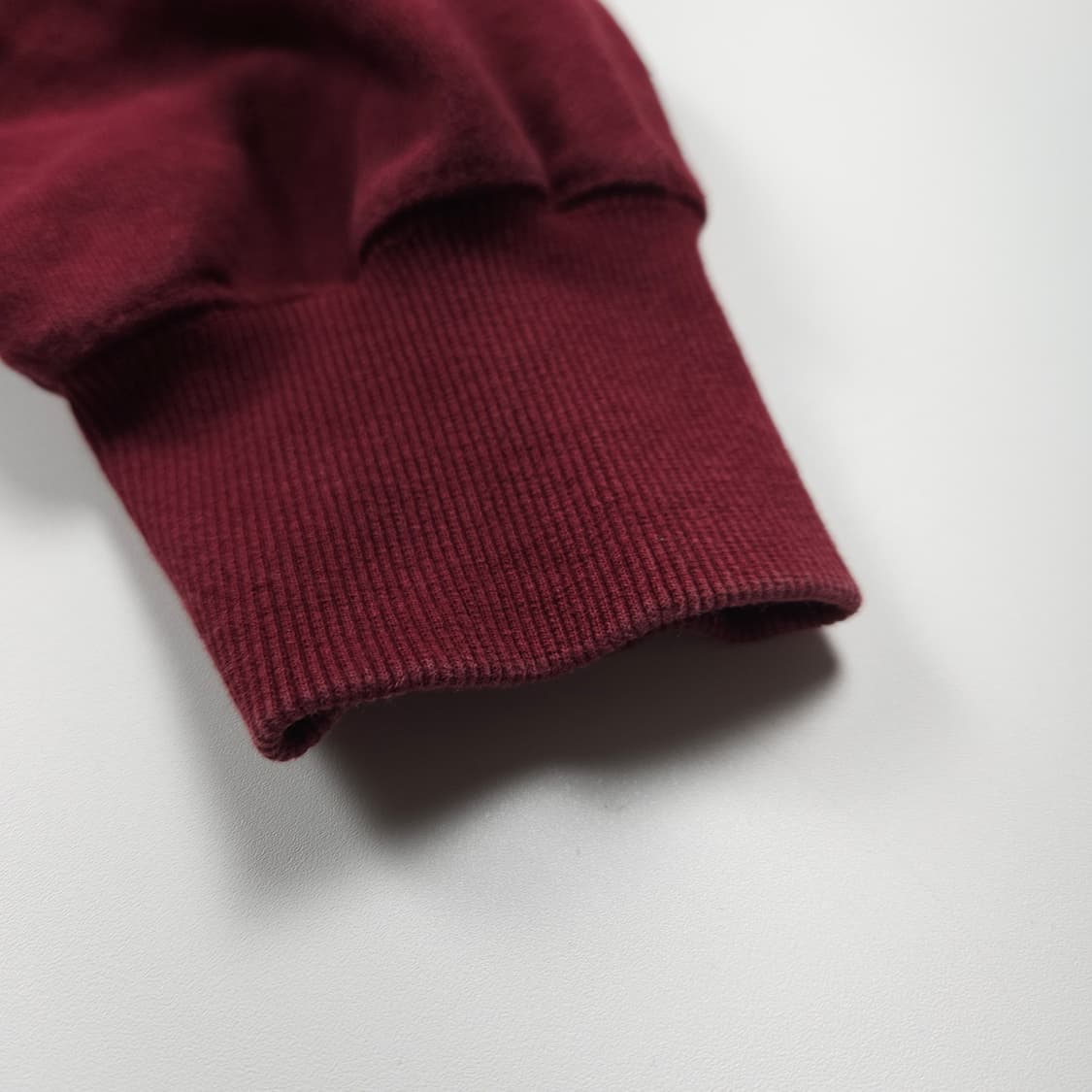 디스이즈네버댓 스펠아웃 빅로고 버건디 맨투맨 (105) 상품이미지6