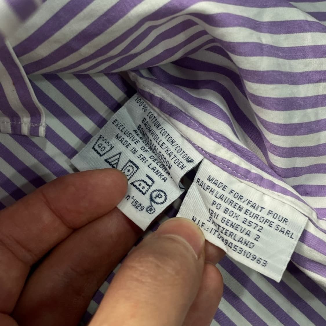 95-100 폴로 랄프로렌 스트라이프 셔츠 상품이미지4