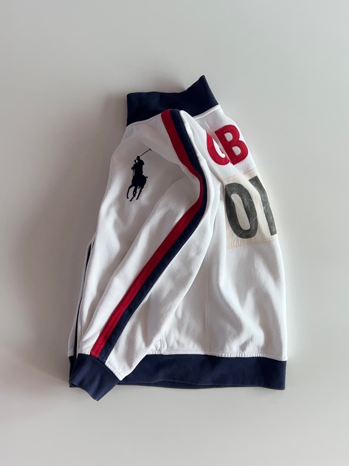 폴로 랄프로렌 빅포니 GBR 레이싱 져지 트랙탑 L 상품이미지7