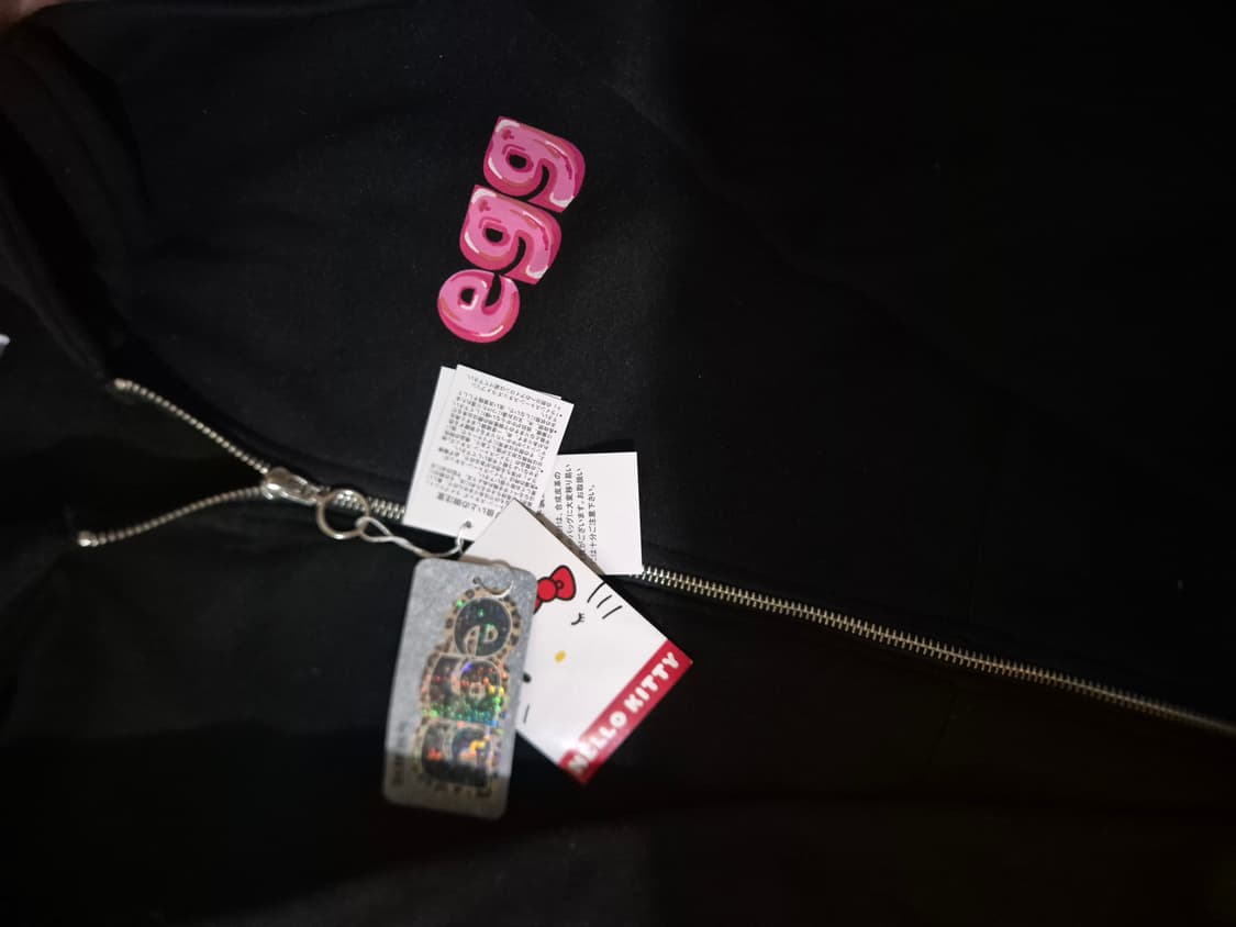 새상품) Avail egg 헬로키티 후드집업 호피 키티 갸루 y2k 일브 상품이미지2