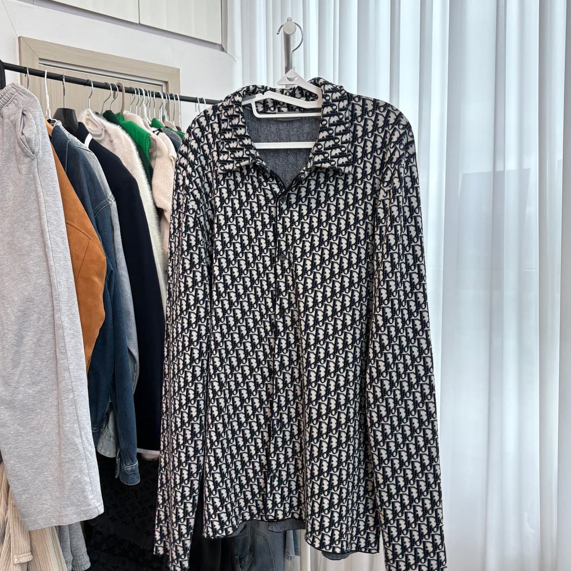 디올 오블리크 니트셔츠 xl 상품이미지1