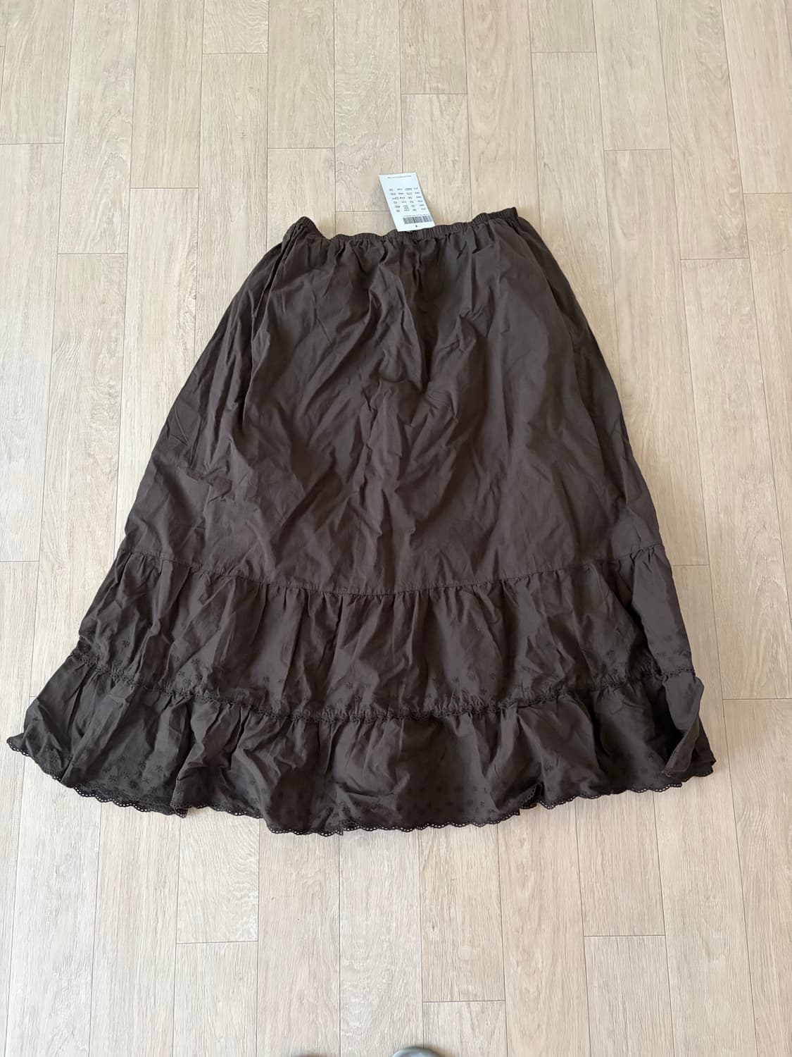 브랜디멜빌 브라운 롱스커트  상품이미지1