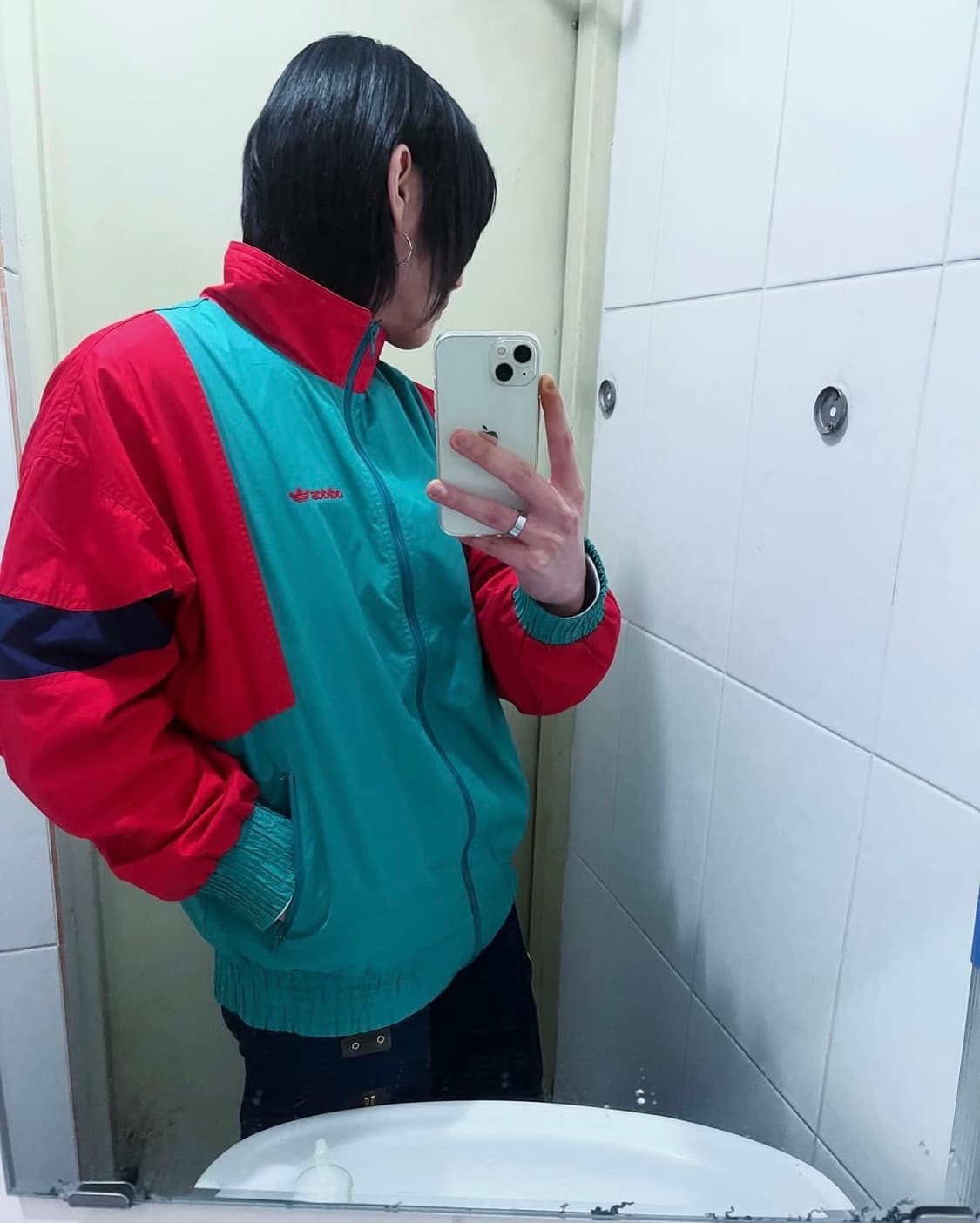 80s Vtg Adidas Zip Blouson 상품이미지9