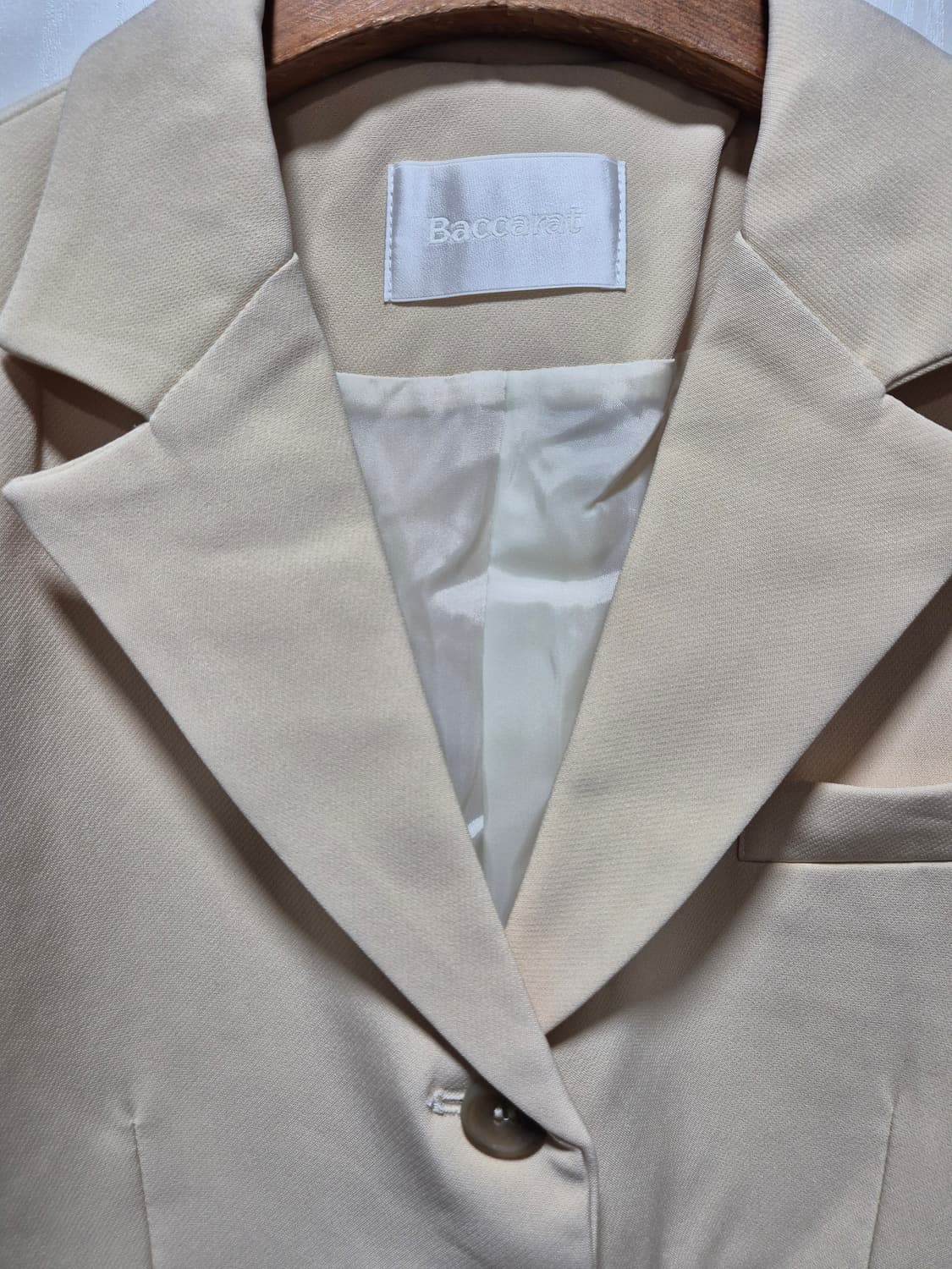 (세일)(새상품)버터아이보리 크롭 자켓 상품이미지2