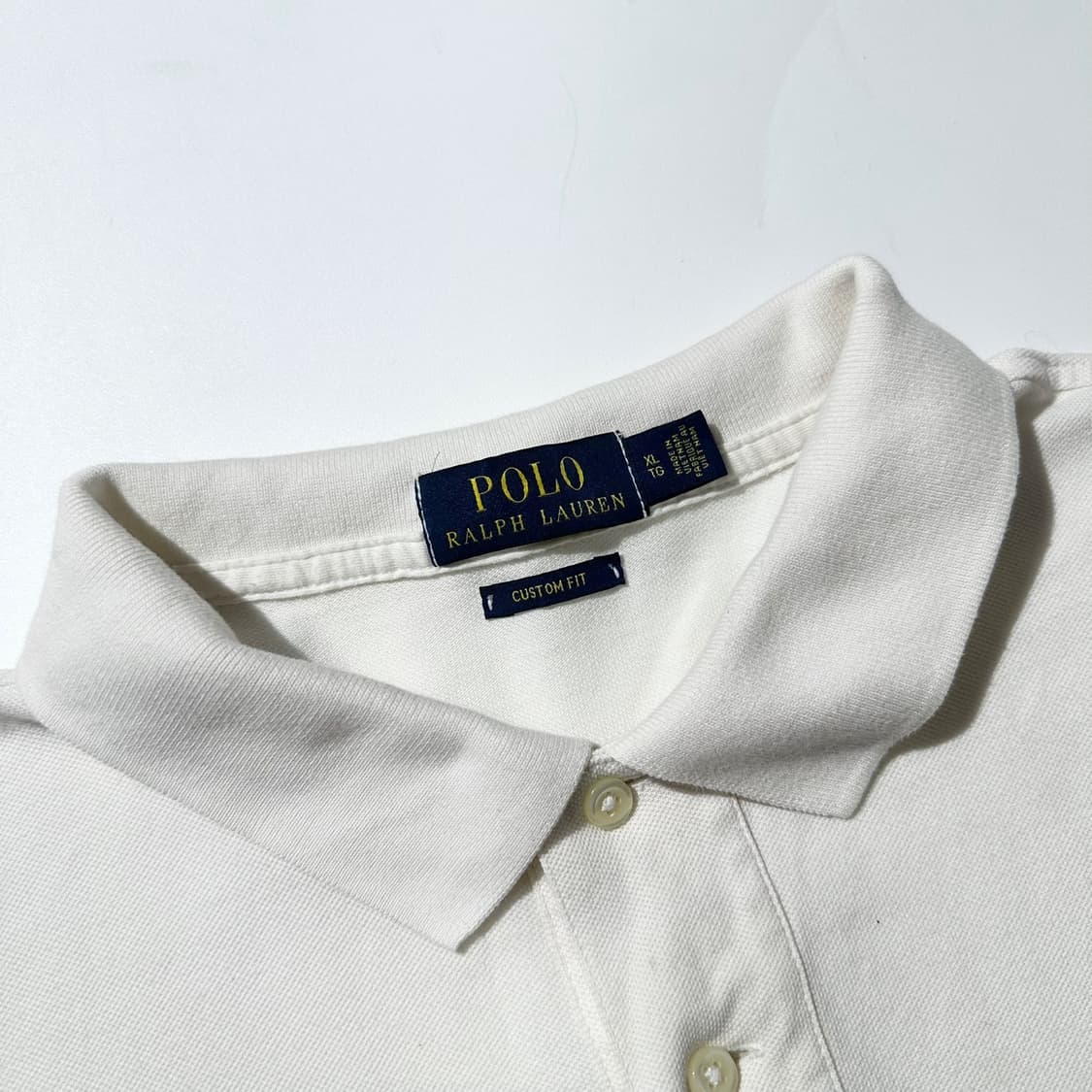 폴로 랄프로렌 크레스트 로고 피케 카라 반팔 티셔츠 상품이미지4