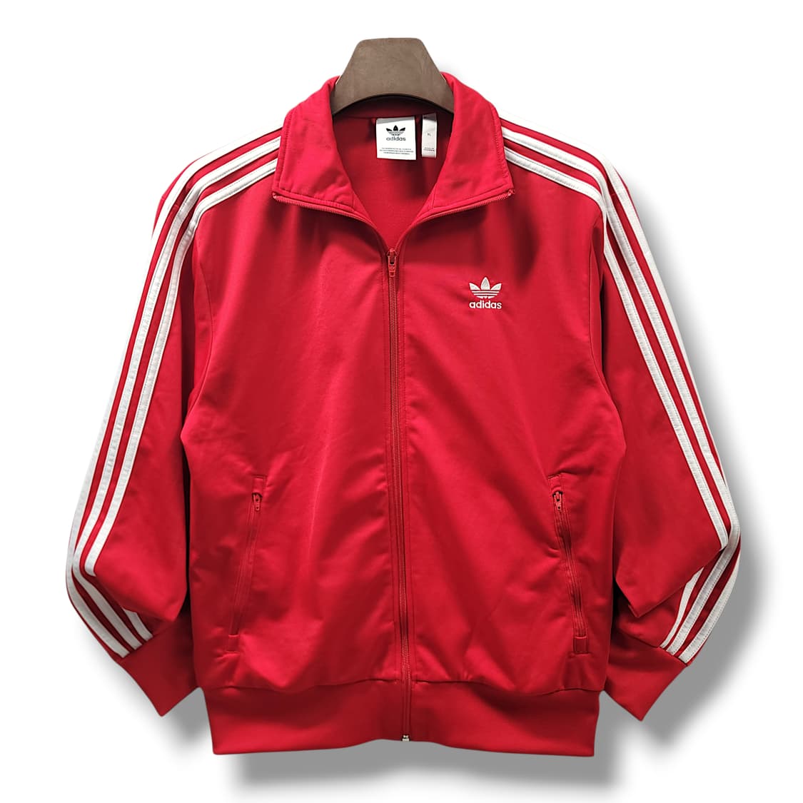 [XL] 아디다스 레드&화이트라인 클래식 파이어버드 트랙탑 져지 상품이미지1