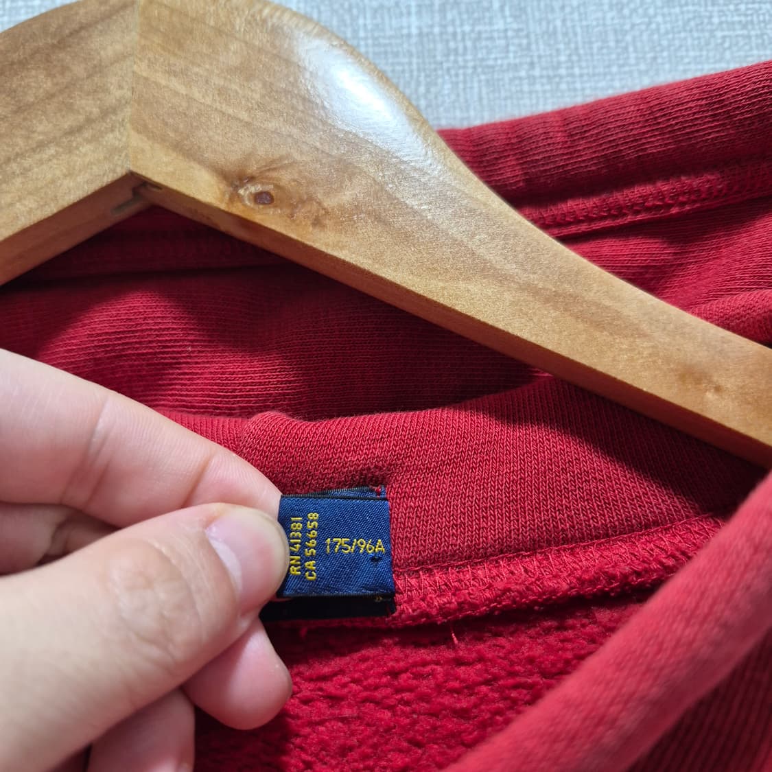 (M) 폴로 랄프로렌 폴로 로고 후드 상품이미지4