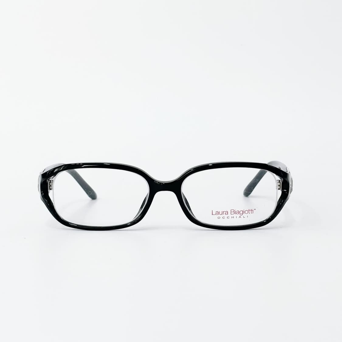 Laura Biagiotti 블랙 뿔테 데드스탁 빈티지안경 상품이미지1