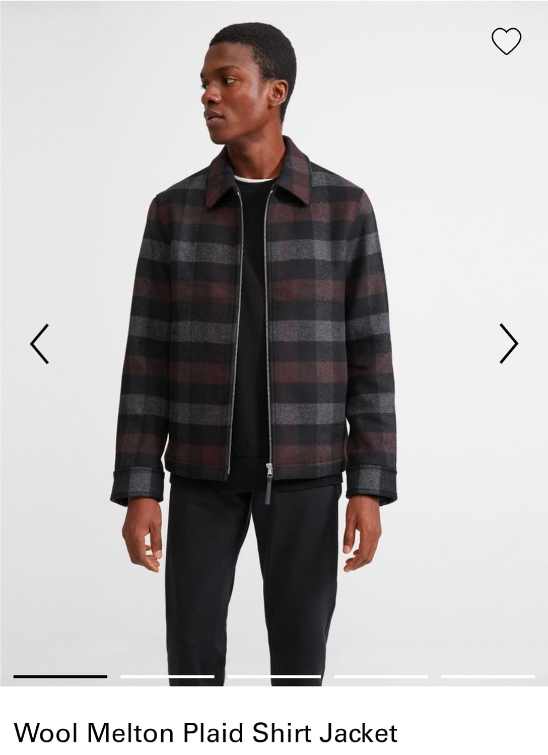 [M] 띠어리 맨  Wyatt 울 셔츠 자켓 상품이미지8