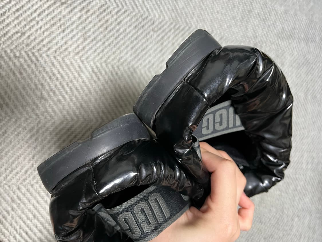 W) 어그 스페이스슬라이더 슬리퍼 블랙-240 상품이미지6