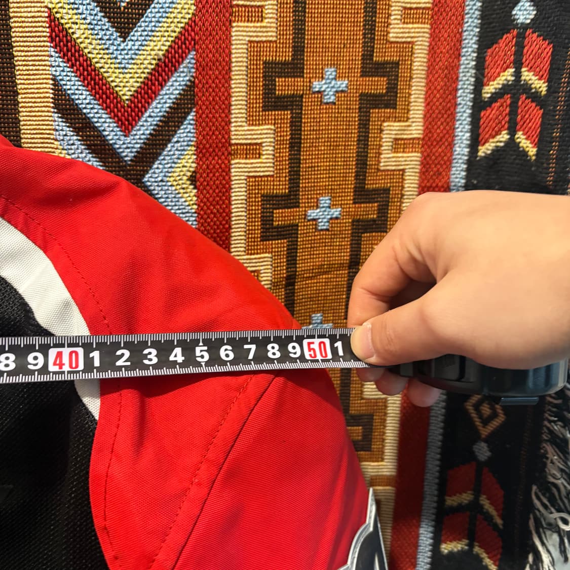 다이네즈 블랙&래드 레이싱 자켓 상품이미지8