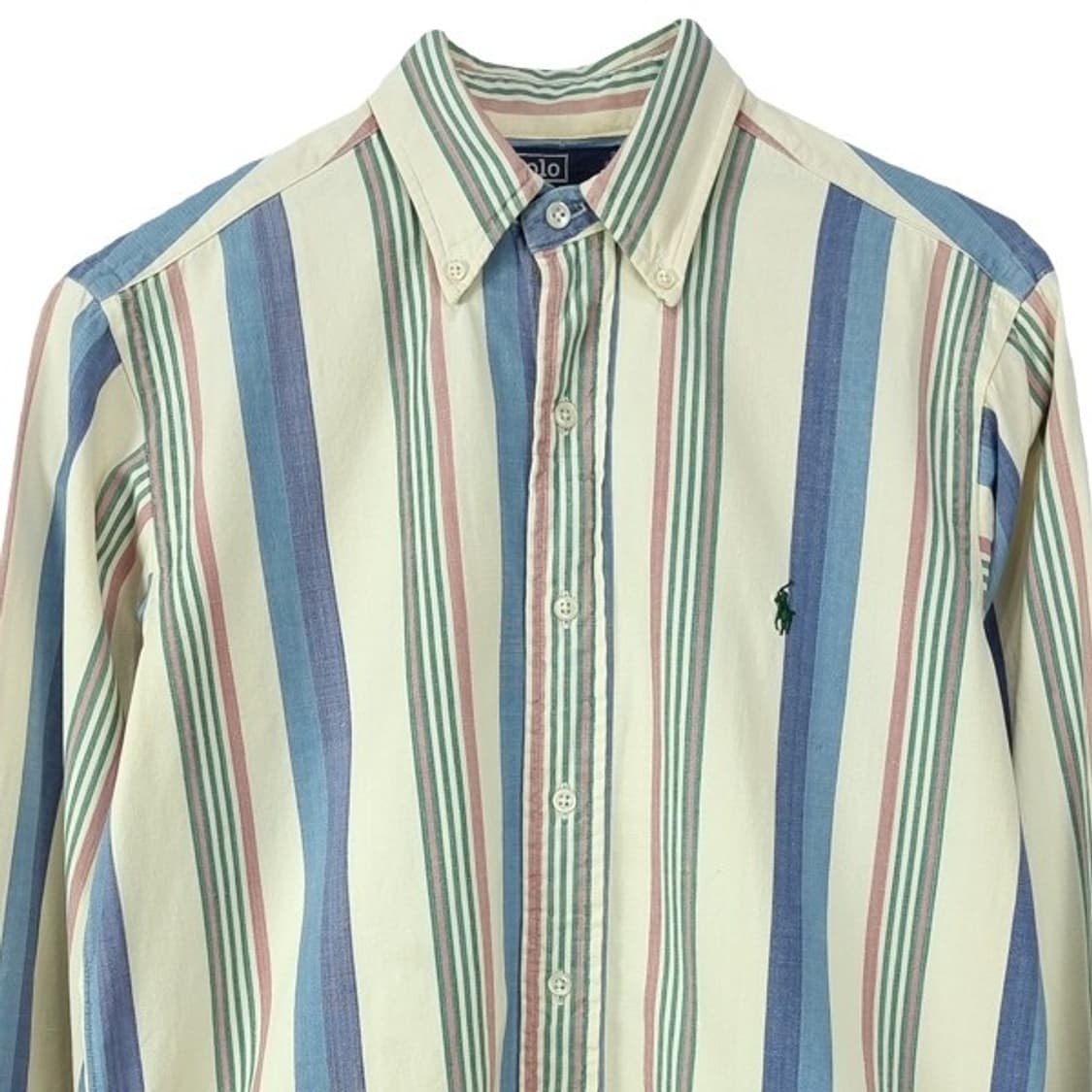 [폴로 랄프로렌] 포니 로고 자수 빈티지 스트라이프 셔츠 M20121 상품이미지4