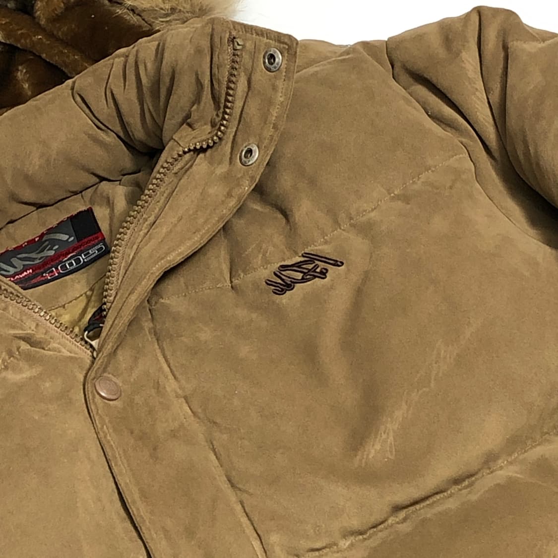 마자플라바 스웨이드 패딩 국내2XL 상품이미지4