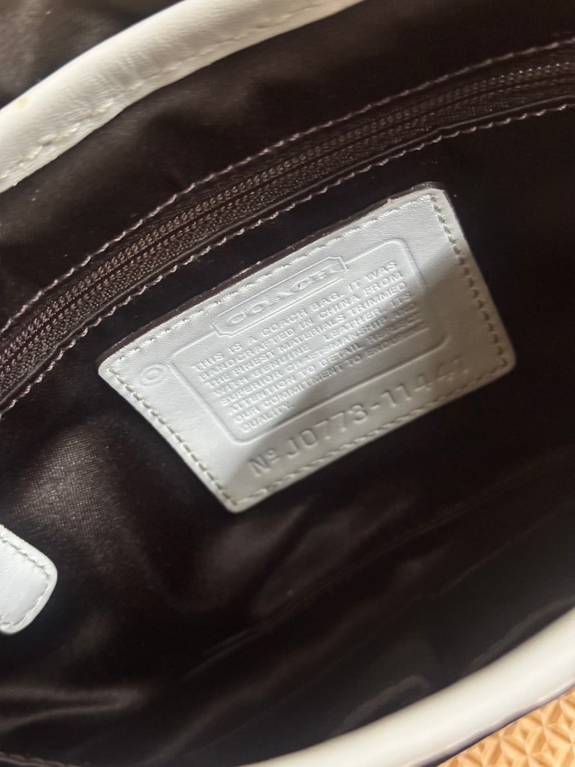 Coach y2k withe mini shoulder bag 상품이미지8