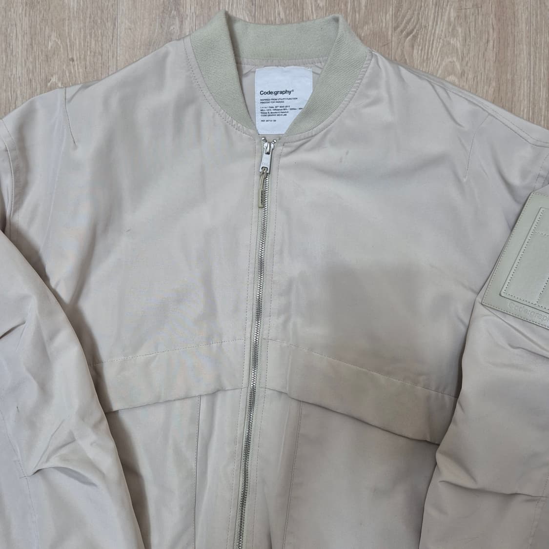 코드그라피 베이직 MA-1 항공점퍼 봄버자켓 상품이미지2