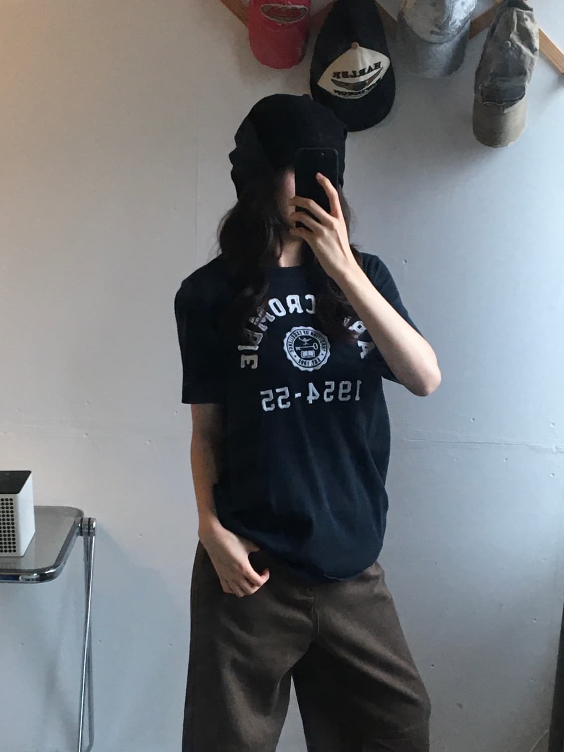 아베크롬비 자수로고 반팔티 상품이미지2