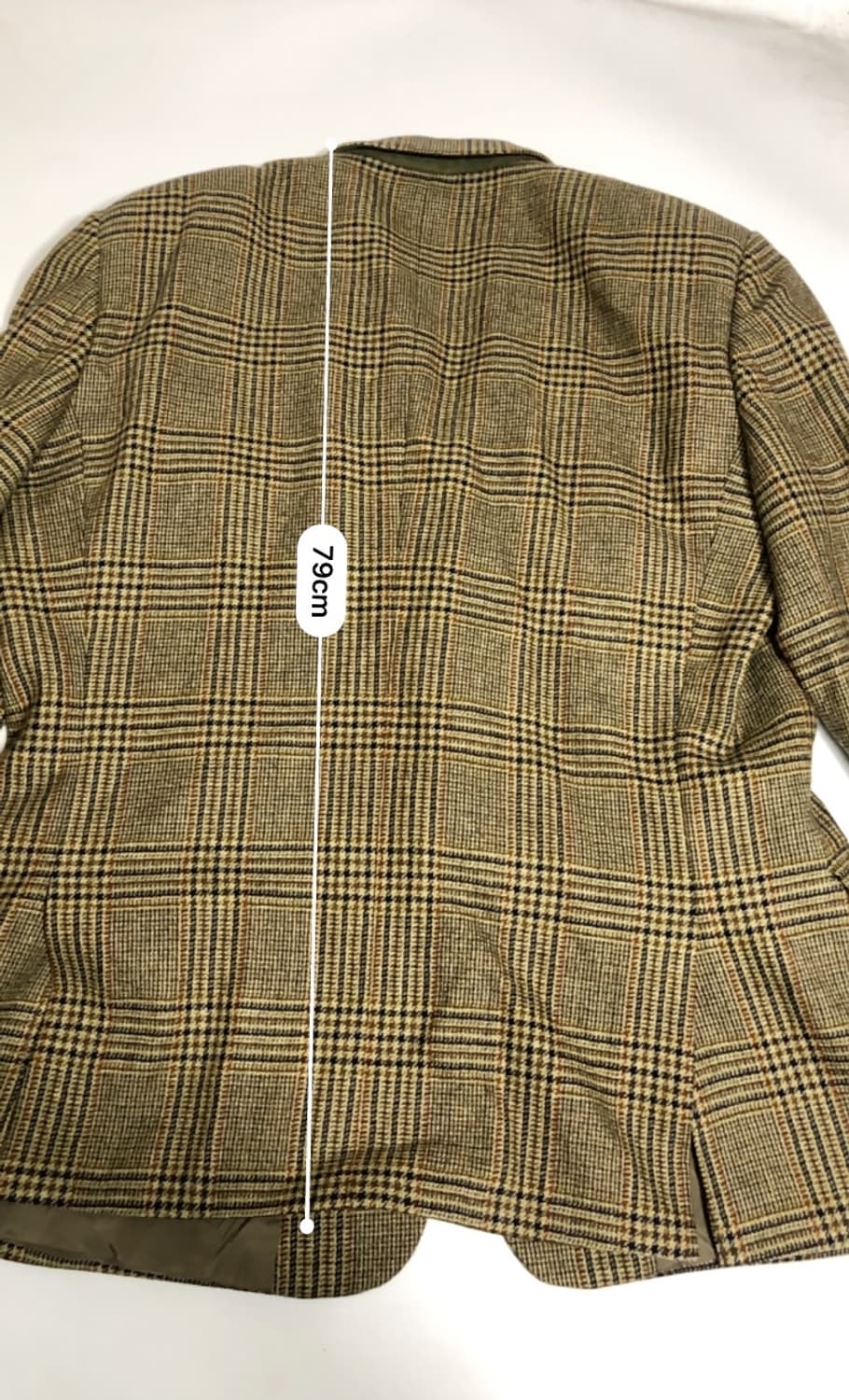 발렌티노 체크 블레이저 자켓 L 상품이미지9