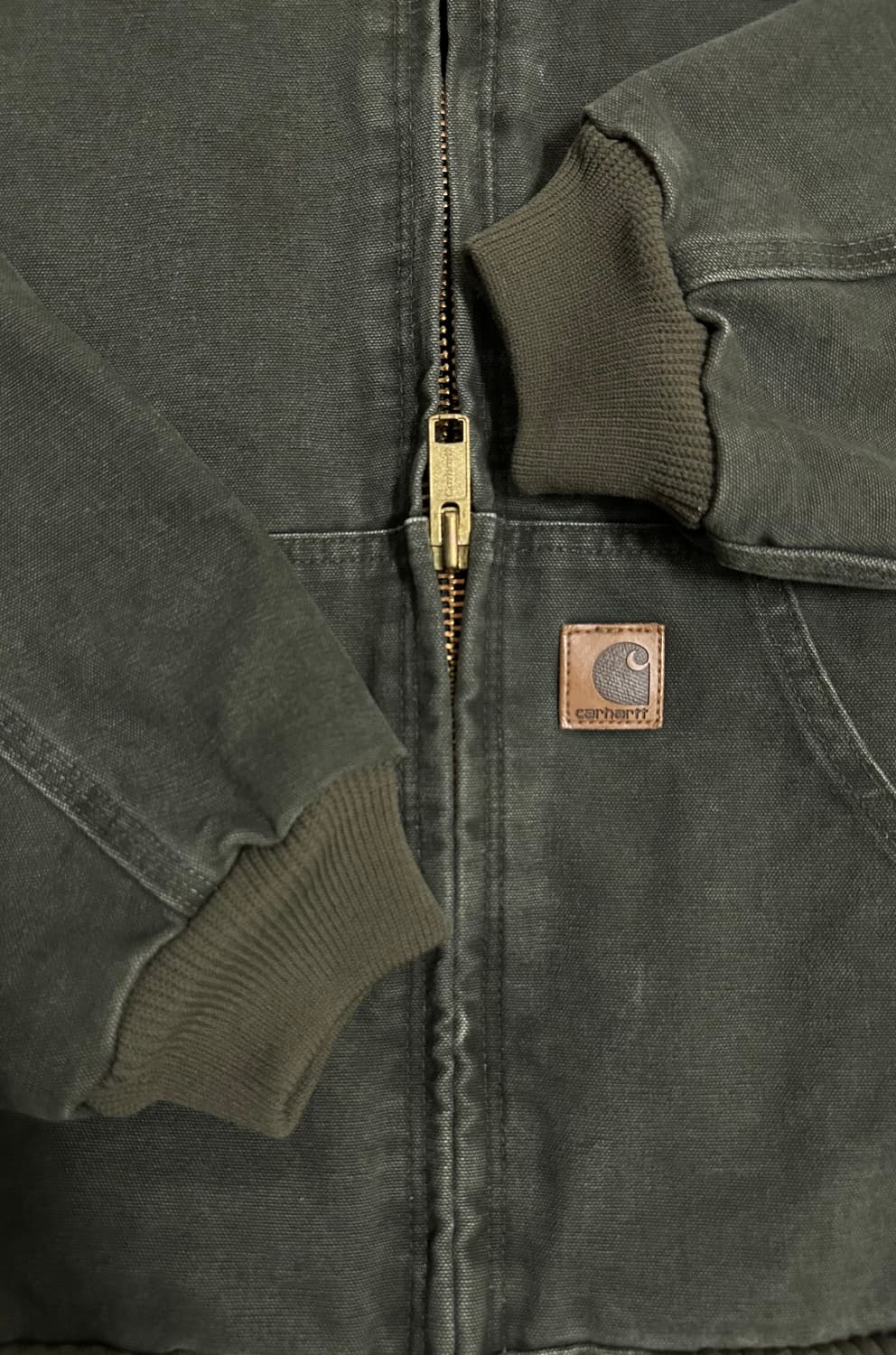 칼하트 J130 액티브 자켓 모스그린 상품이미지3