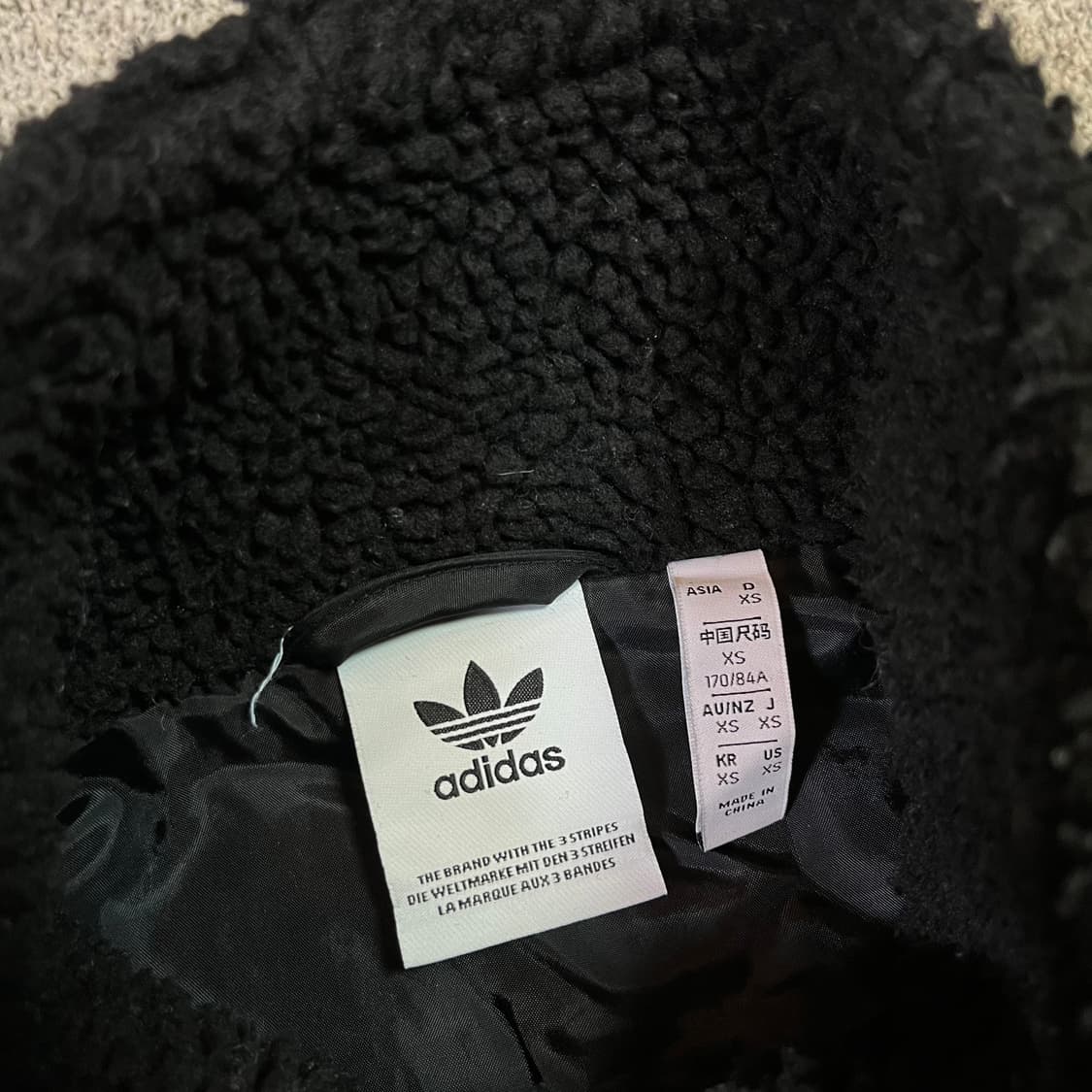 아디다스 파이어버드 빅로고 플리스 자켓 상품이미지4