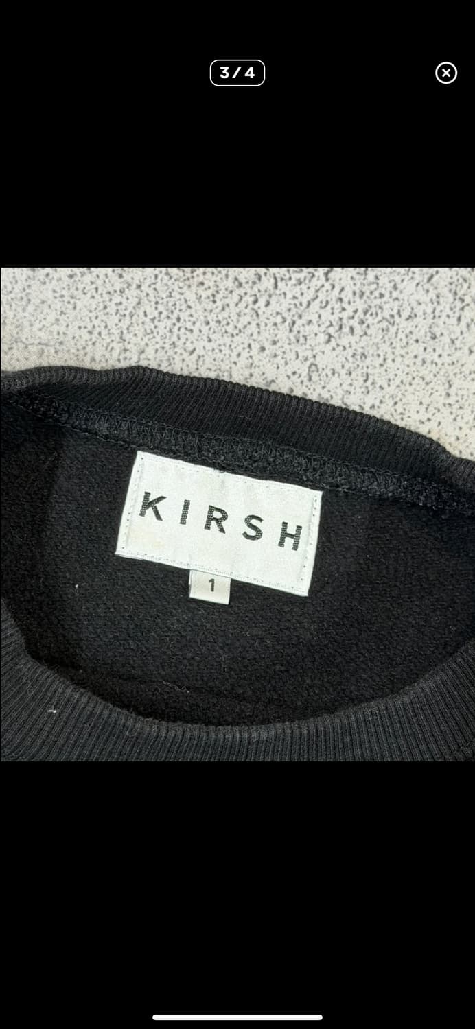 (바배) 키르시 빅로고 맨투맨 상품이미지3