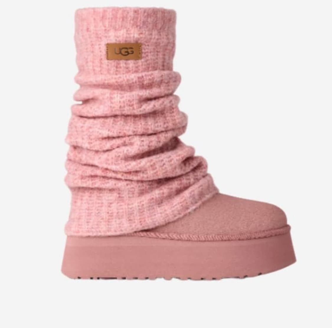 Ugg 어그 클래식 미니 디퍼 레그워머 핑크 상품이미지1