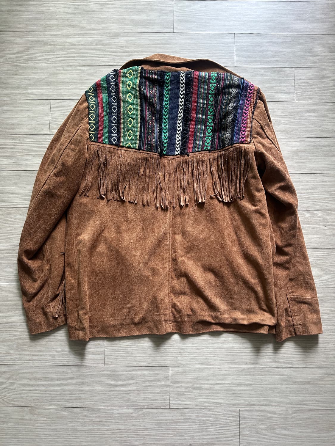Vintage 에스닉 프린지 자켓 상품이미지4