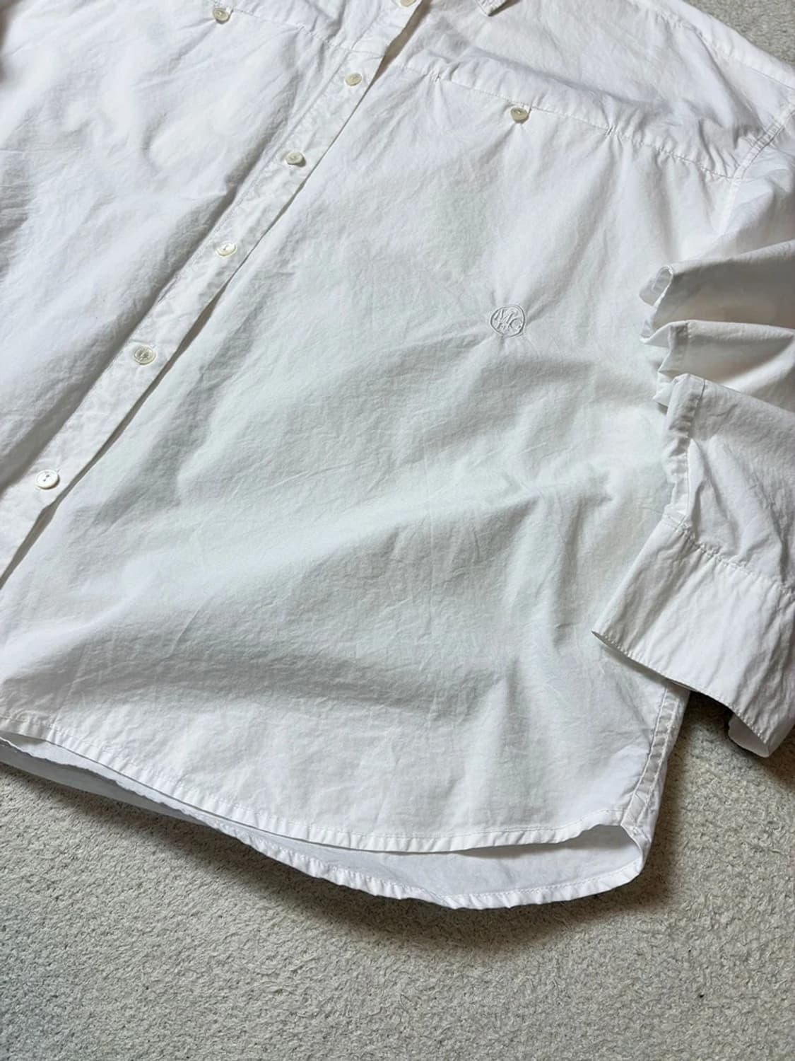 마리떼프랑소와저버 우먼스 오버핏 셔츠 PN7476 상품이미지4