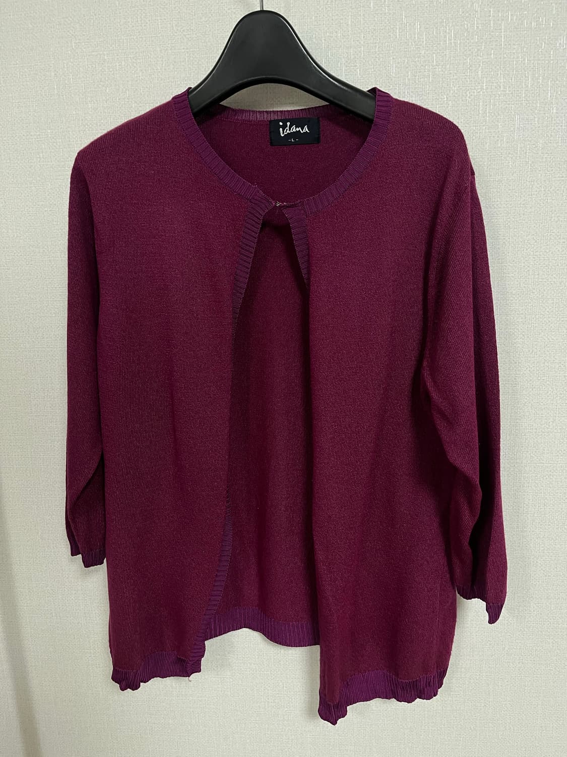 일본 브랜드 Idana 여성 가디건 L 상품이미지1